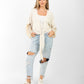 plain linen bolero