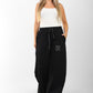 Black Urban Flow Wide-Leg Joggers – OH Edition