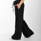 Black Urban Flow Wide-Leg Joggers – OH Edition