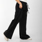 Black Urban Flow Wide-Leg Joggers – OH Edition