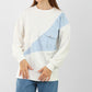 Block Sweatshirt with Front Pocket – Casual Streetwear Style