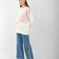 Block Sweatshirt with Front Pocket – Casual Streetwear Style