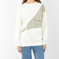 Block Sweatshirt with Front Pocket – Casual Streetwear Style