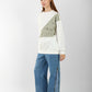 Block Sweatshirt with Front Pocket – Casual Streetwear Style
