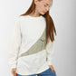 Block Sweatshirt with Front Pocket – Casual Streetwear Style