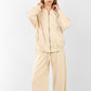 Luxe Bomber & Wide-Leg Pants Set – Minimalist Edition