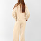 Luxe Bomber & Wide-Leg Pants Set – Minimalist Edition