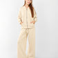 Luxe Bomber & Wide-Leg Pants Set – Minimalist Edition