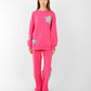 Loungewear Set with Star Patch Details – Casual Two-Piece Outfit