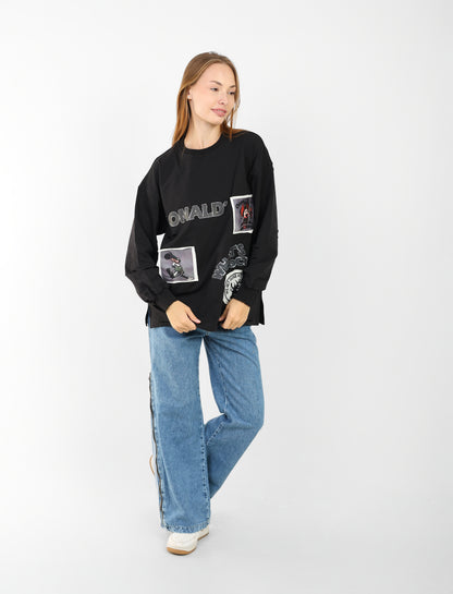 Women’s Oversized Distressed