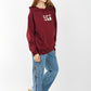 Oversized Lime Green Hoodie for Women – Graphic Print, Long Sleeve, Casual Streetwear