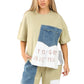 Mintgreen Oversized Patchwork Set